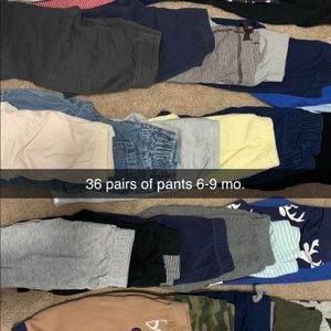 36 pairs of pants. Would like to sell all together